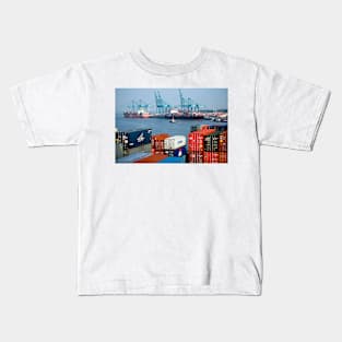 Europa terminal, Antwerp (C004/7794) Kids T-Shirt